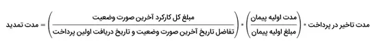 محاسبه تاخیر در پرداخت قسط بعدی پیش پرداخت در مرجع امور قراردادها