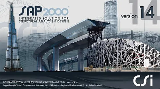 نرم افزار مهندسی عمران SAP2000