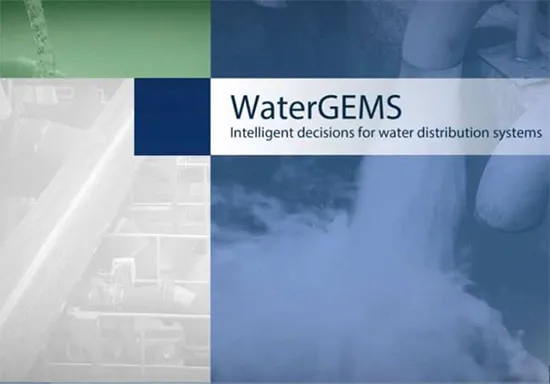 نرم افزار مهندسی عمران WaterGEMS