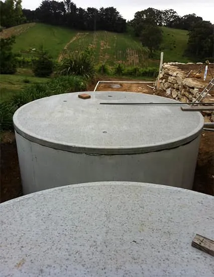 مخزن از لحاظ سیستم سازه ای سقف