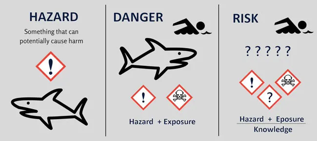 تفاوت Hazard ، Risk و Danger