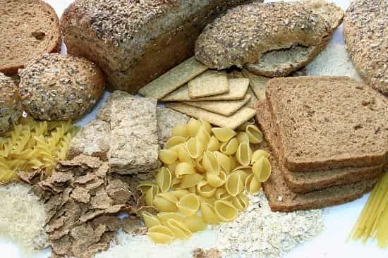 نشاسته و غلات هرم مواد غذایی