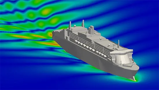 کاربرد CFD در صنعت کشتی سازی
