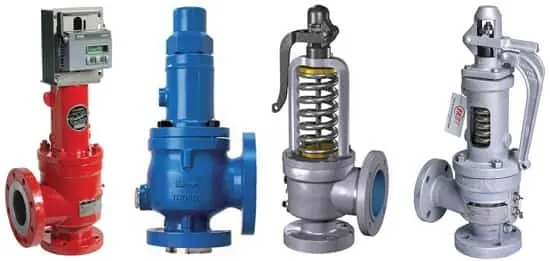 شیر اطمینان (Safety valve, Relief valve)