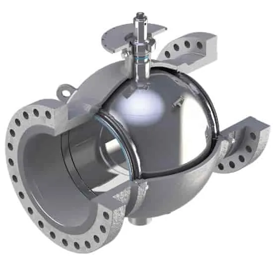 شیر توپی (Ball valve)