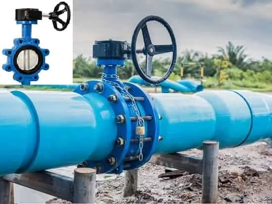 شیر پروانه ای (Butterfly valve)