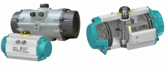 عملگرهای نیوماتیکی (Pneumatic Actuator)