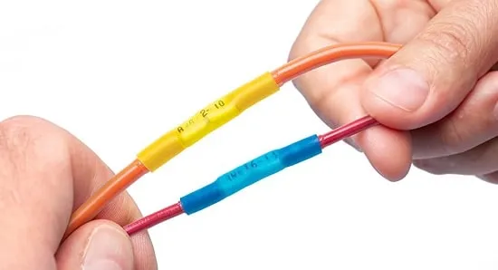 استفاده از پایانه اتصال دو سیم Heat Shrink Butt