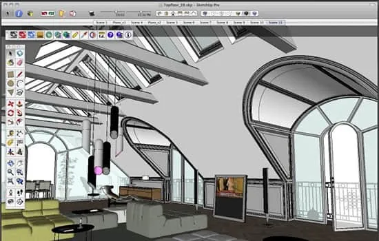 Maxwell برای رندرینگ اسکچاپ