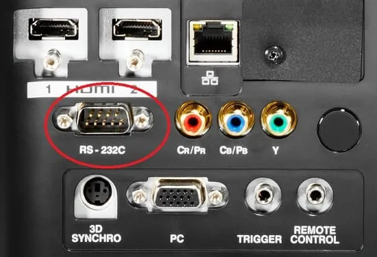 پورت RS232 تلویزیون