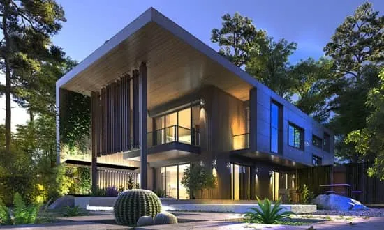 رندر طراحی نما در تری دی مکس
