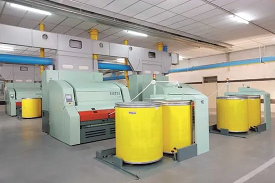کاردینگ الیاف