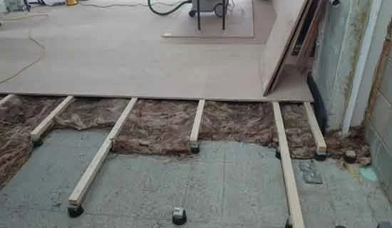 کفسازی طبقات ساختمان