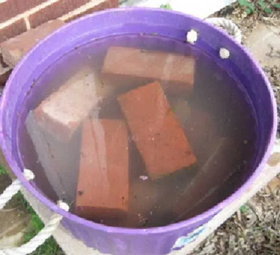 زنجابی کردن آجر