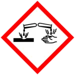 علامت مواد خورنده