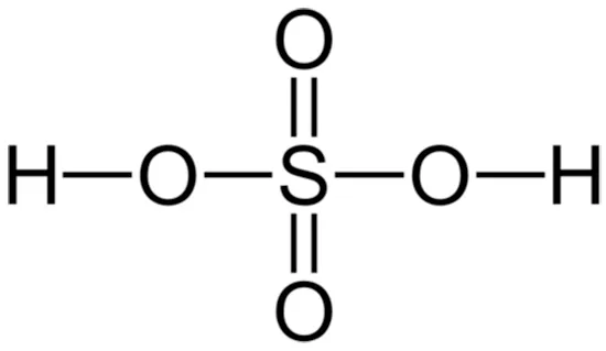 مواد شیمیایی خطرناک در آزمایشگاه Sulfuric Acid