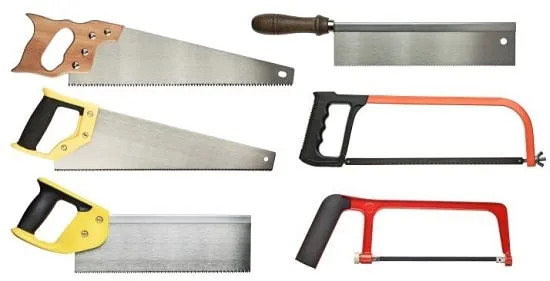 انواع اره دستی