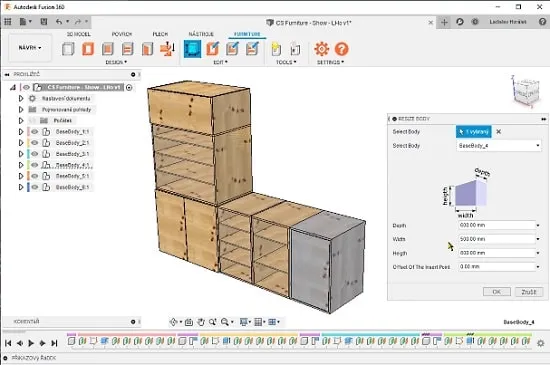 نرم افزار CNC چوب فیوژن 360