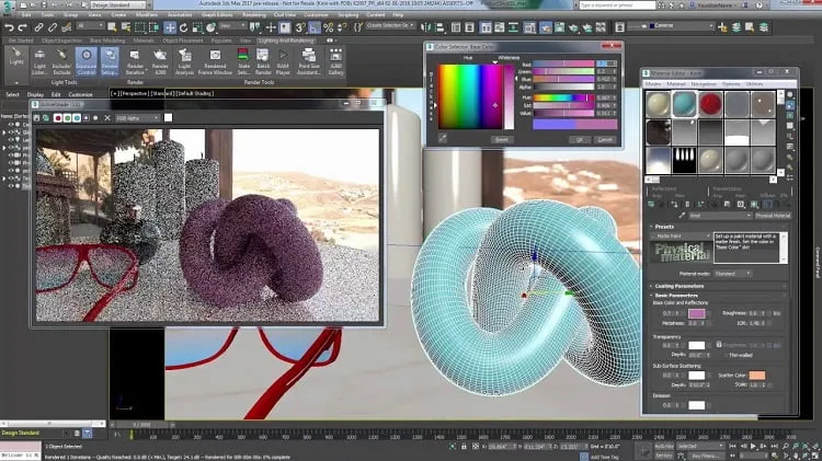 پلاگین تری دی مکس Dali Renderer