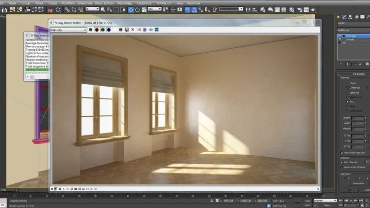 پلاگین Vray