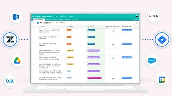 نرم افزار مدیریت پروژه airtable