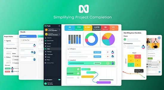 نرم افزار مدیریت پروژه ntask