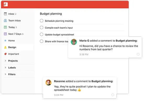 نرم افزار Todoist