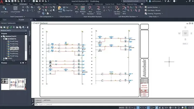 نرم افزار AutoCAD Electrical
