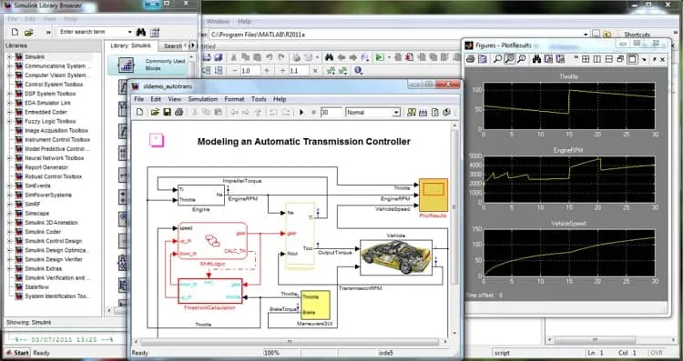 نرم افزار MATLAB Simulink