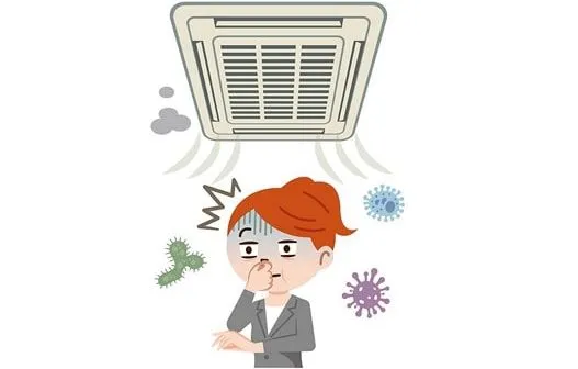 خروج بوی نامطبوع از کولر