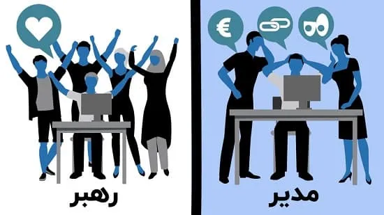 تفاوت رهبری و مدیریت در سازمان