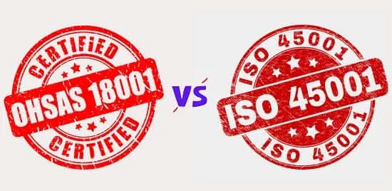 ساختار و زبان استانداردهای ایزو 45001 و OHSAS 18001