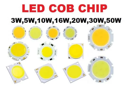 چگونگی کارکرد چراغ‌های COB