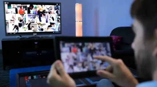 انتقال تصویر به تلویزیون با ان اف سی