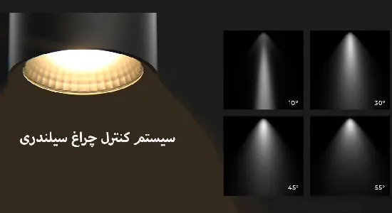 سیستم های کنترل چراغ استوانه ای