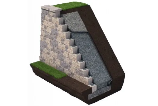 دیوار حائل گرانشی