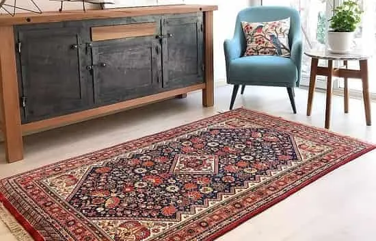 فرش و قالیچه از انواع کفپوش مناسب برای گرمایش از کف