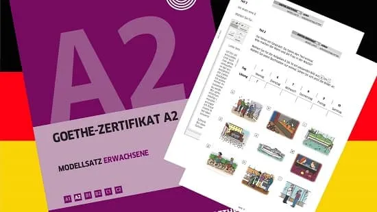 کتاب لغات آلمانی سطح A2