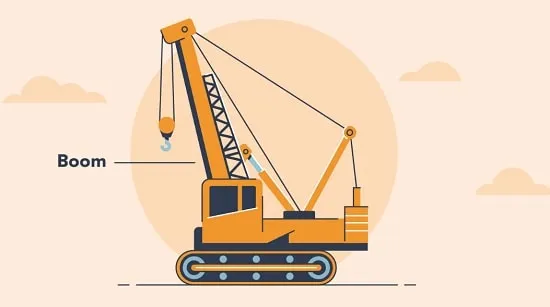 آناتومی بوم جرثقیل