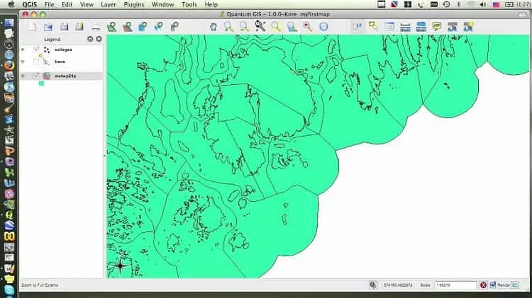 نرم افزار QGIS 2 از نرم افزارهای GIS