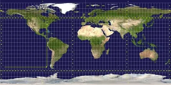چگونگی کارکرد نقشه utm