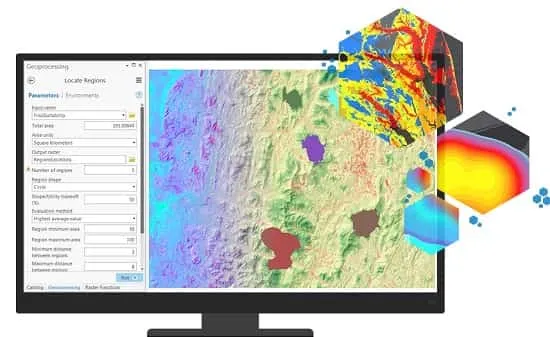 ویژگی های کلیدی نرم افزار ArcGIS چیست ؟