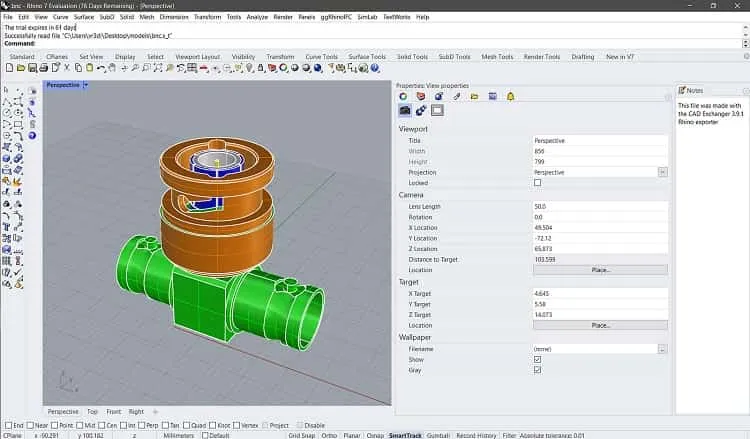 خروجی گرفتن به صورت 3DPDF