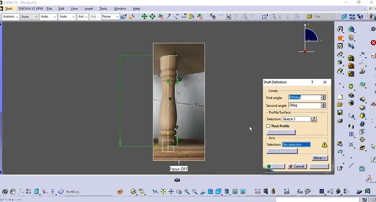Shaft Definition از مراحل جی کد گیری در کتیا
