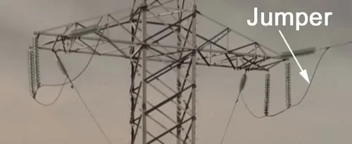 جامپر خطوط انتقال برق