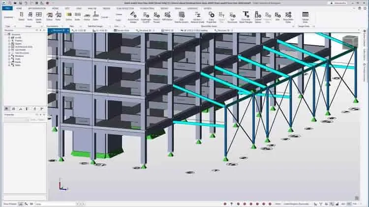 آشنایی با نرم‌ افزار Tekla Structural Designer