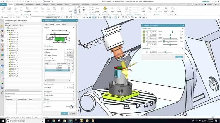 مشکلات مربوط به نرم‌ افزار از موارد اشتباه در ماشینکاری با NX