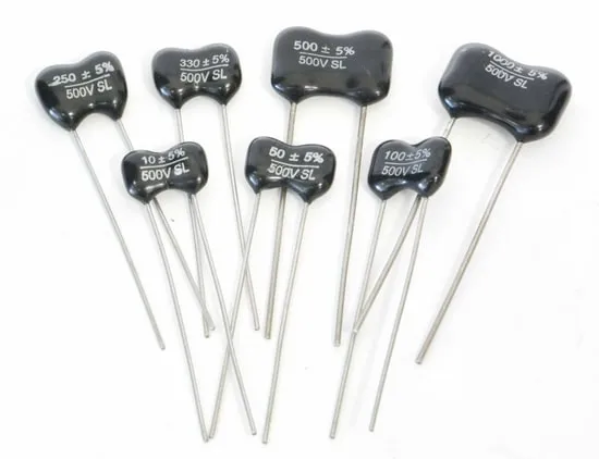 Capacitor از نوع میکا نقره ای