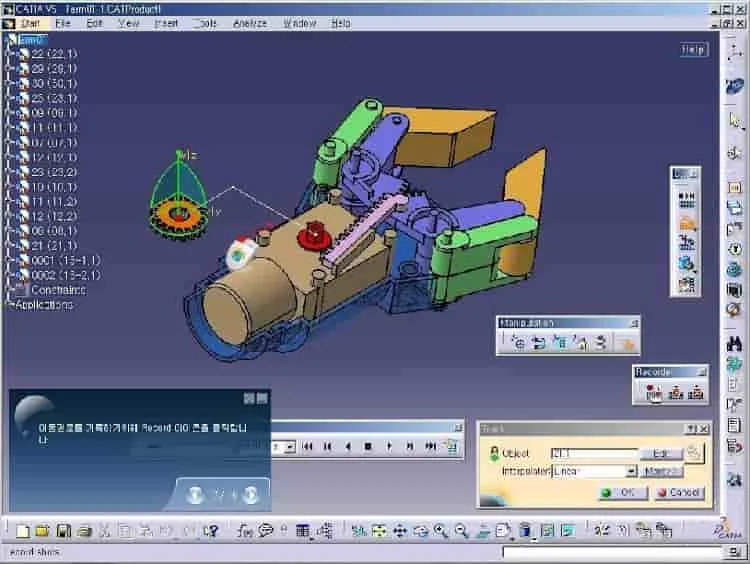 DMU Navigator زیر مجموعه محیط DMU کتیا