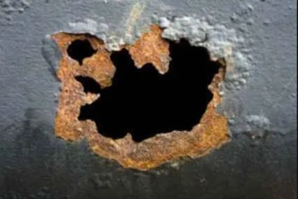 خوردگی فلزات از نوع حفره ای